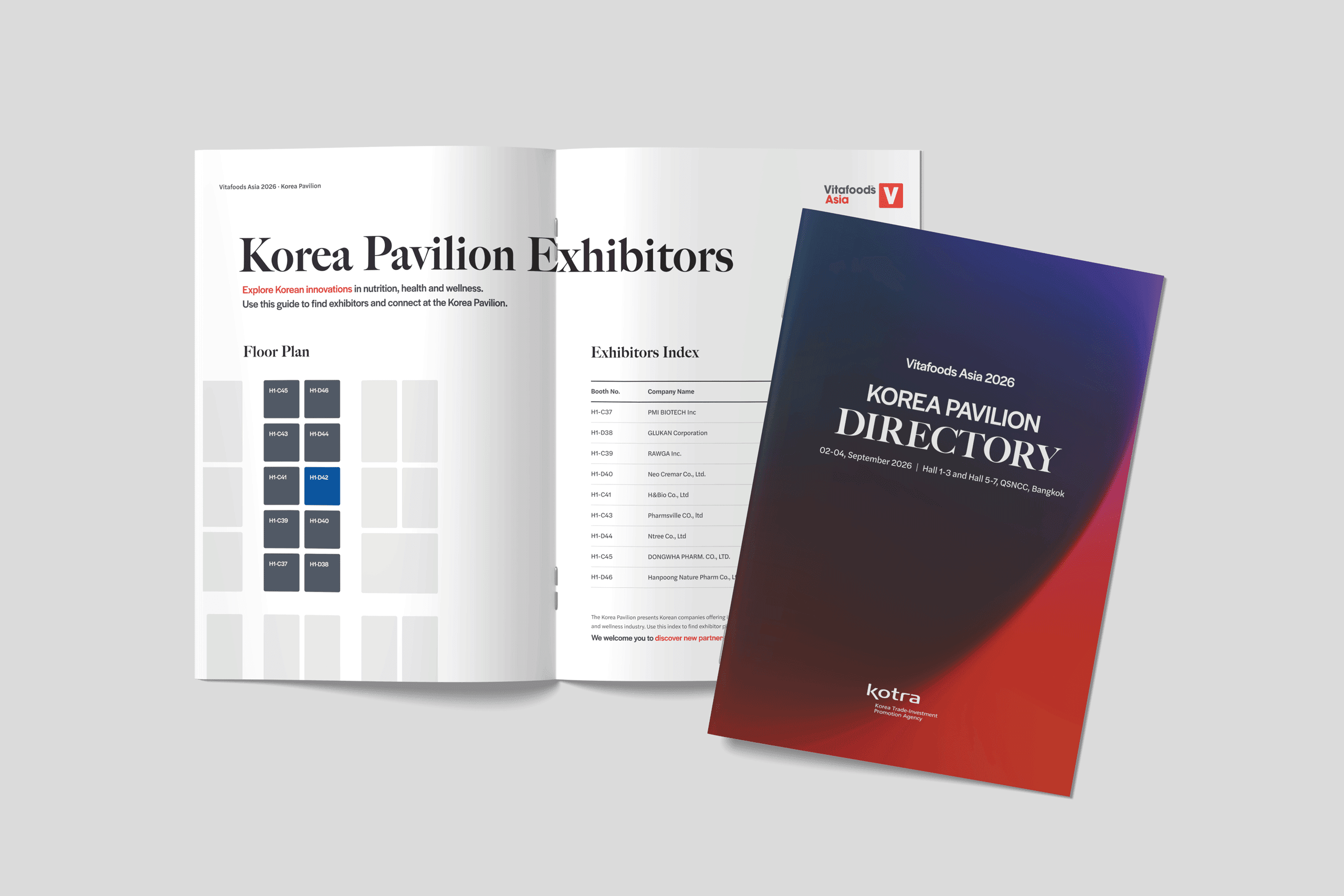 Vitafoods Asia 2026 한국관 디렉토리