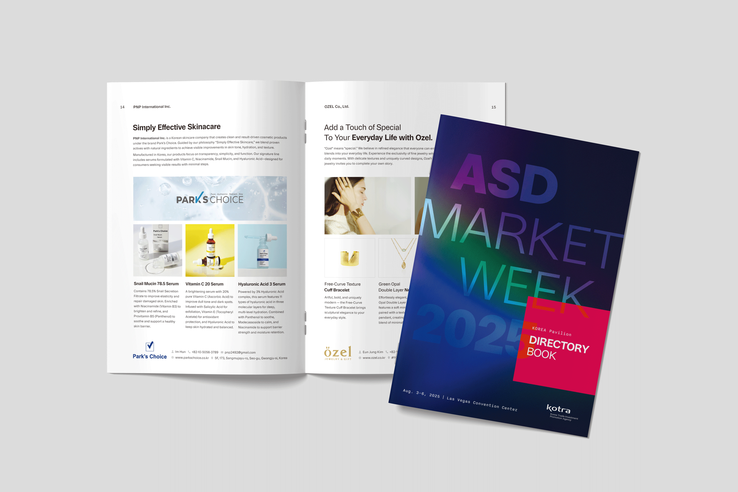 ASD Market Week 2025 한국관 디렉토리